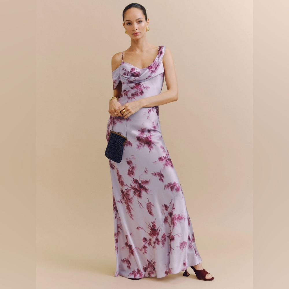 NWT Reformation Ronda Dress - Malibu Sunrise